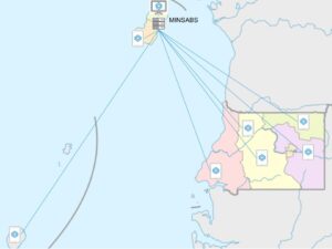 Solución centralizada desplegada en Guinea Ecuatorial
